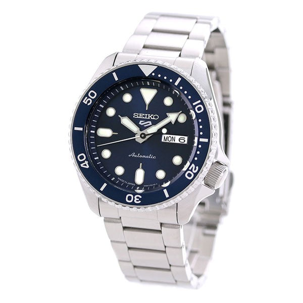 SEIKO 5 SPORTS SBSA001 Blue Mechanical Automatic Men's Watch