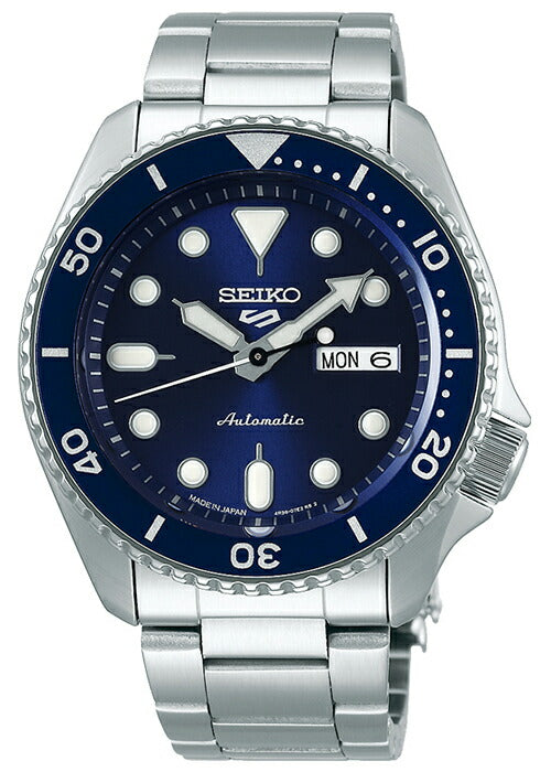 Seiko 5 セイコー 5スポーツ SBSA003 メンズ 腕時計 メカニカル 自動巻き ブルー デイデイト 日本製 : ザ・クロックハウスPlus+ヤフー店 - 通販 - Yahoo!ショッピング