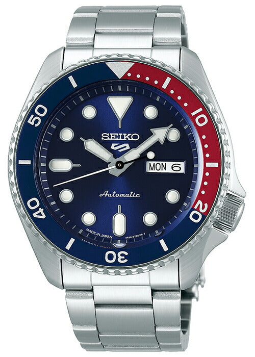 Seiko 5 セイコー 5スポーツ SBSA003 メンズ 腕時計 メカニカル 自動巻き ブルー デイデイト 日本製 : ザ・クロックハウスPlus+ヤフー店 - 通販 - Yahoo!ショッピング