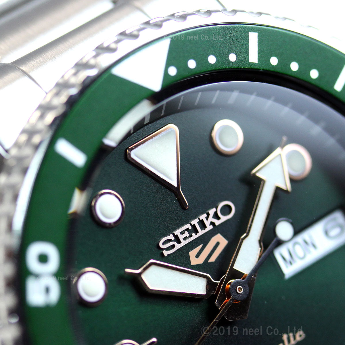 SEIKO 5 SPORTS SBSA013 Green Mechanical Automatic Men's Watch