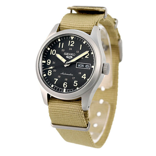 SEIKO 5 SPORTS SBSA117 Black Mechanical Automatic Men's Watch