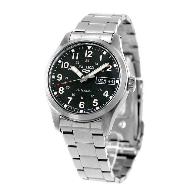 SEIKO 5 Sport SBSA197 Black Automatic Mechanical Stainless Mens Watch