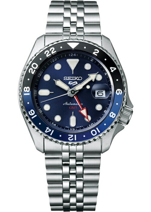 SEIKO 5 Sports GMT SBSC003 Blue Men's Watch