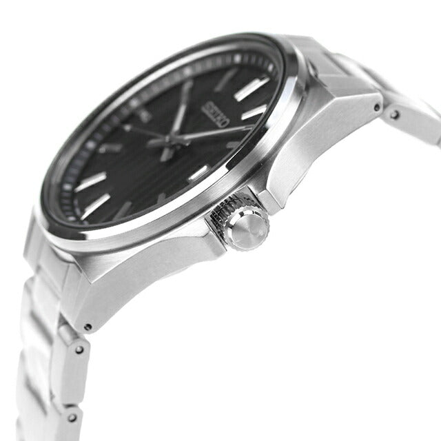 SEIKO Selection S Series SBTH005 Black Chronograph Mens Watch