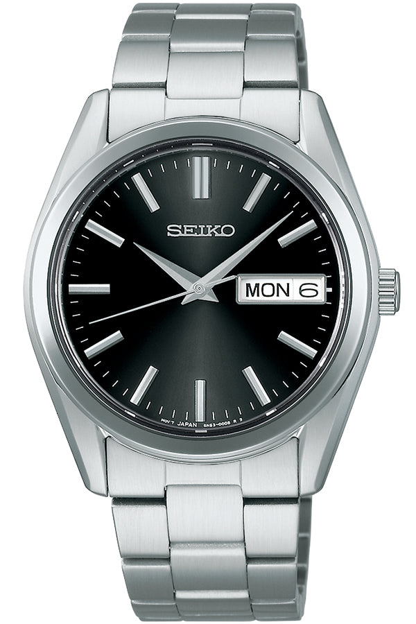 SEIKO Selection SBTH011 Black Stainless Steel Sapphire Men's Watch