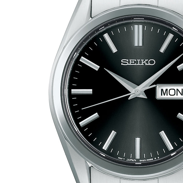 SEIKO Selection SBTH011 Black Stainless Steel Sapphire Men's Watch