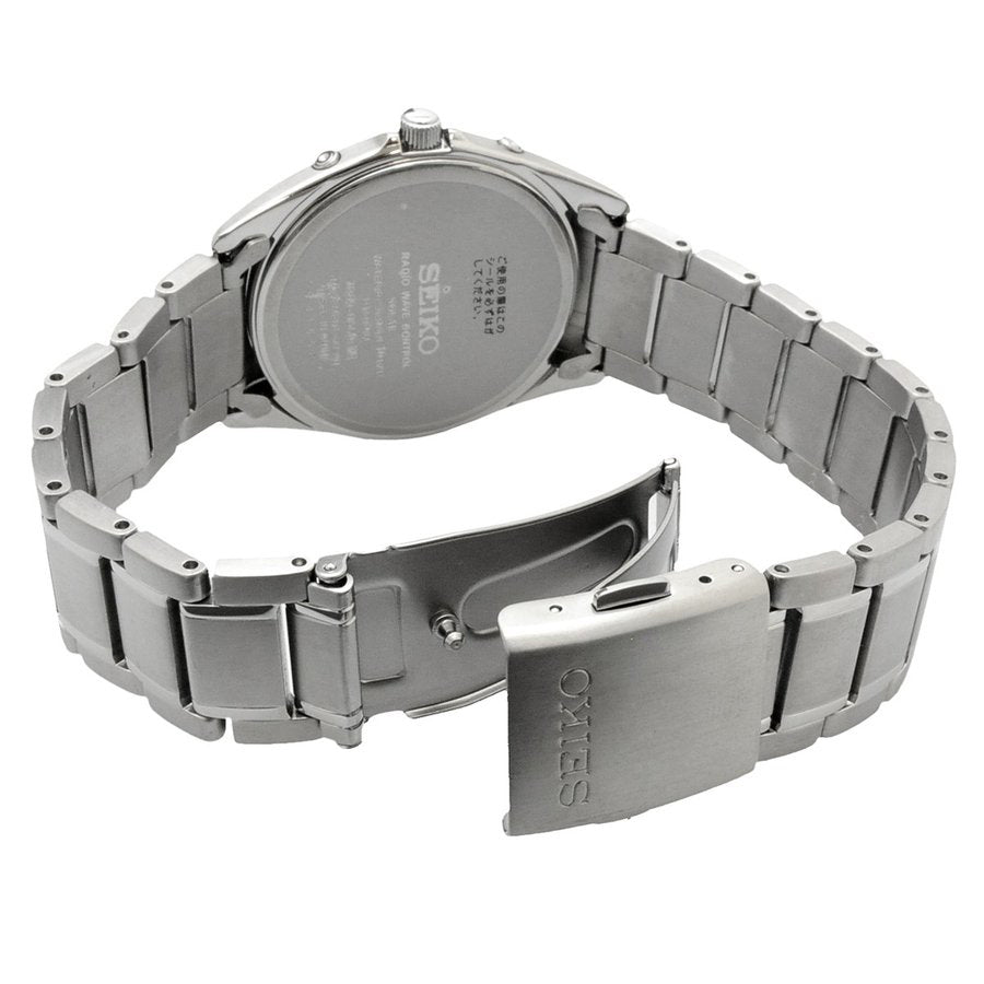 SEIKO SBTM229 Titanium Black Solar Men's Watch
