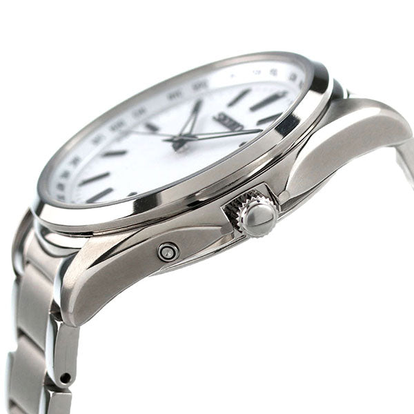SEIKO Selection SBTM287 White Solar Radio Men's Watch