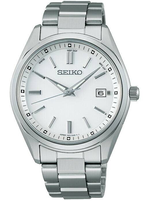 SEIKO Selection SBTM317 White Solar Atomic Radio Men's Watch