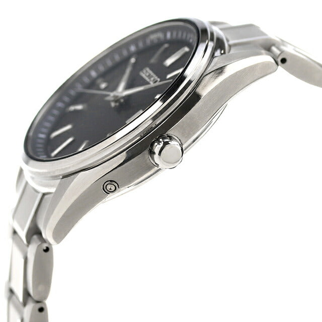 SEIKO Selection S SBTM341 Black Titanium Analog Men's Watch