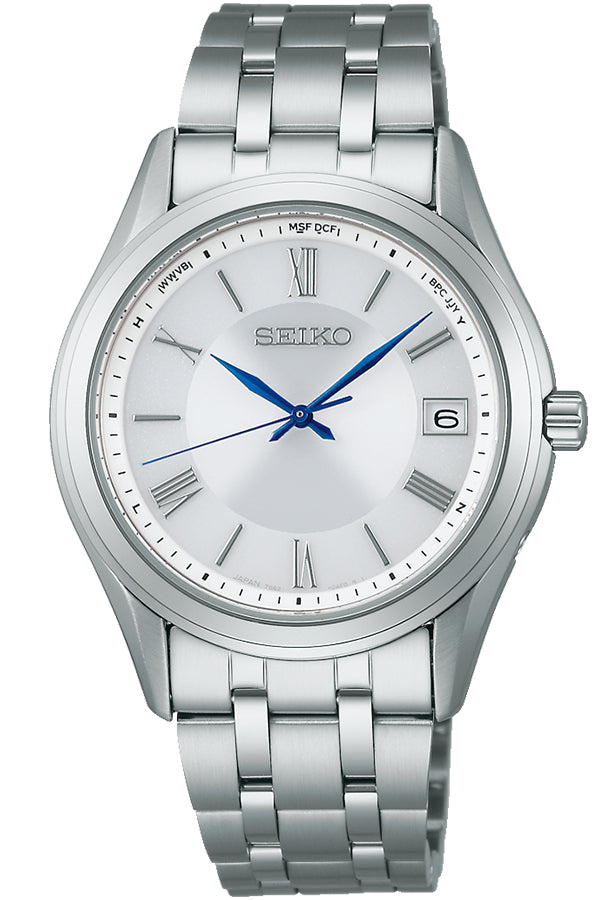 SEIKO Selection SBTM357 Silver Solar Sapphire Men's Watch