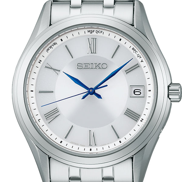 SEIKO Selection SBTM357 Silver Solar Sapphire Men's Watch