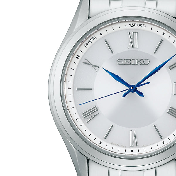 SEIKO Selection SBTM357 Silver Solar Sapphire Men's Watch