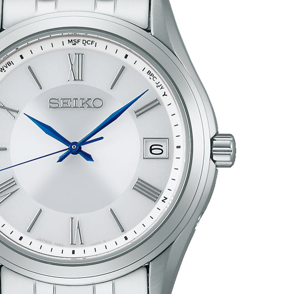 SEIKO Selection SBTM357 Silver Solar Sapphire Men's Watch