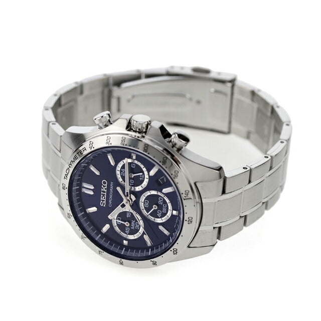 SEIKO Spirit Chronograph Blue Dial Men's Watch SBTR011