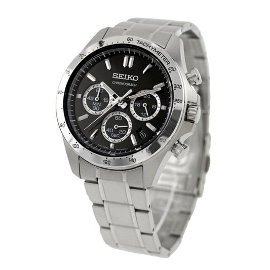 SEIKO Spirit Black Dial Men's Watch SBTR013