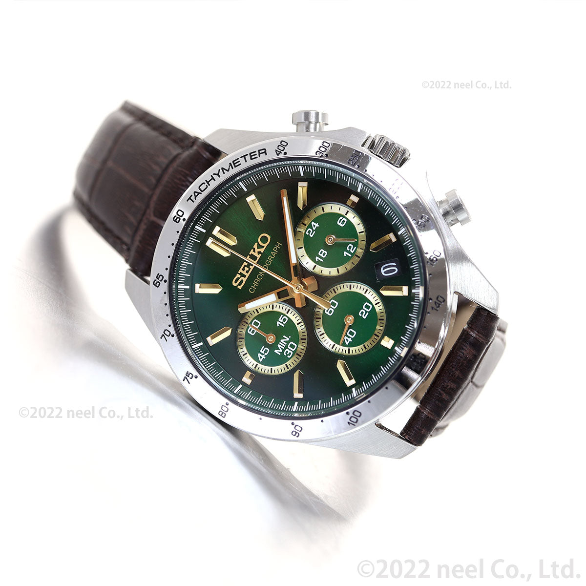SEIKO Selection Chronograph Green Dial Men's Watch SBTR017