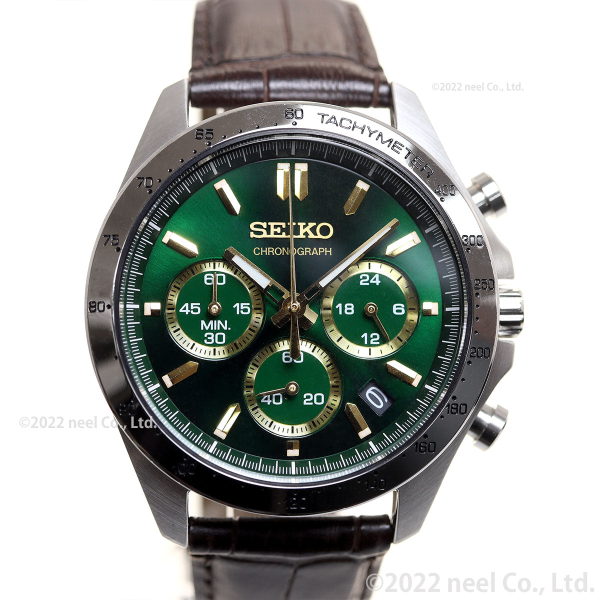 SEIKO Selection Chronograph Green Dial Men's Watch SBTR017