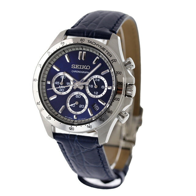 SEIKO Spirit Chronograph Blue Dial Men's Watch SBTR019