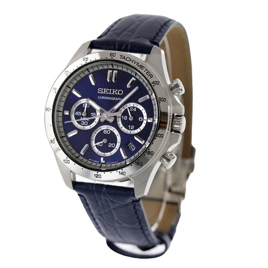 SEIKO Spirit Chronograph Blue Dial Men's Watch SBTR019