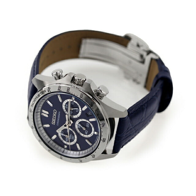 SEIKO Spirit Chronograph Blue Dial Men's Watch SBTR019