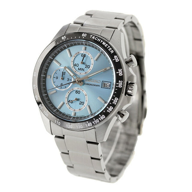 SEIKO Spirit Chronograph Blue Dial Men's Watch SBTR029