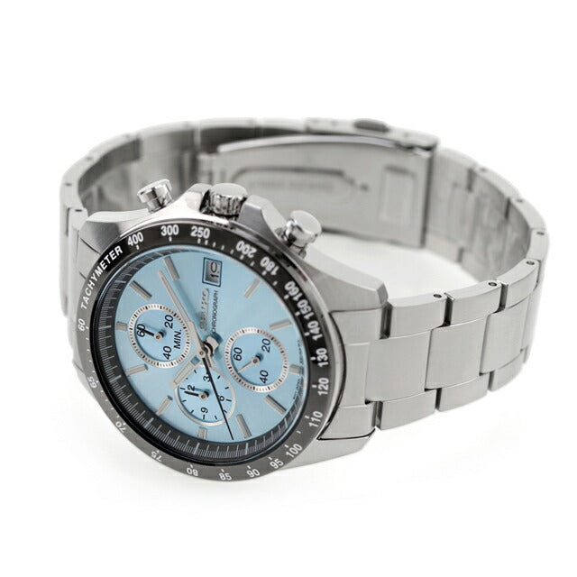 SEIKO Spirit Chronograph Blue Dial Men's Watch SBTR029