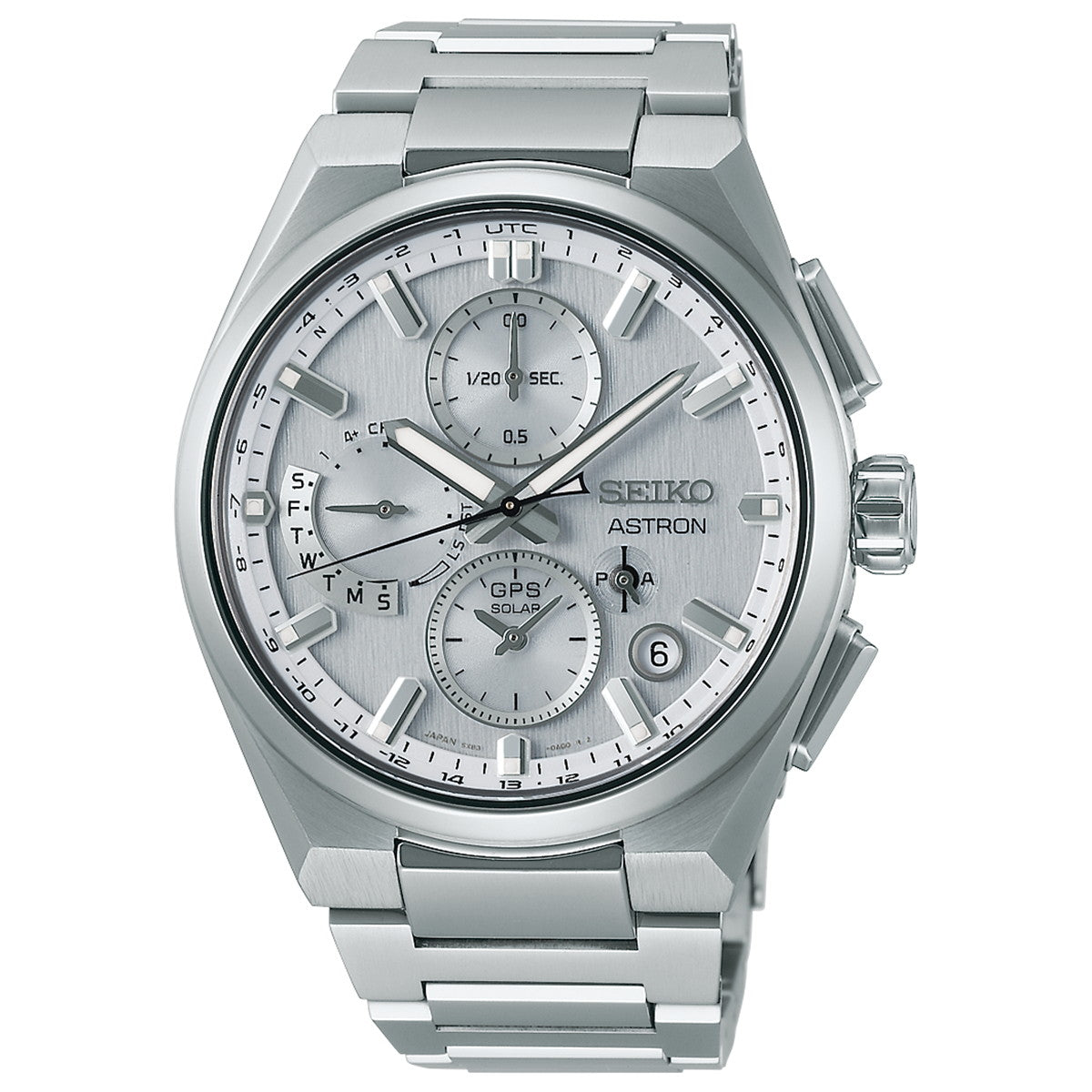 SEIKO Astron Nexter SBXC159 Titanium Chronograph Solar Men's Watch
