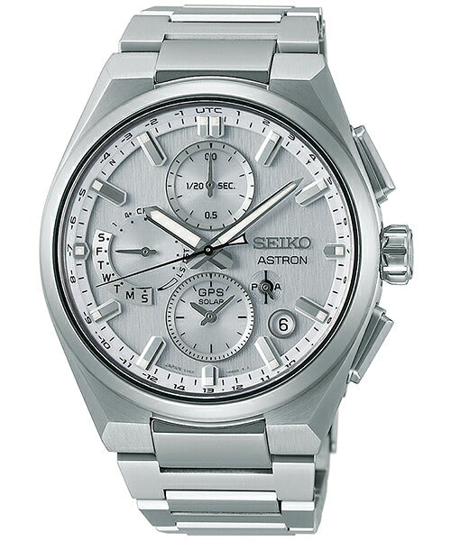SEIKO Astron Nexter SBXC159 Titanium Chronograph Solar Men's Watch