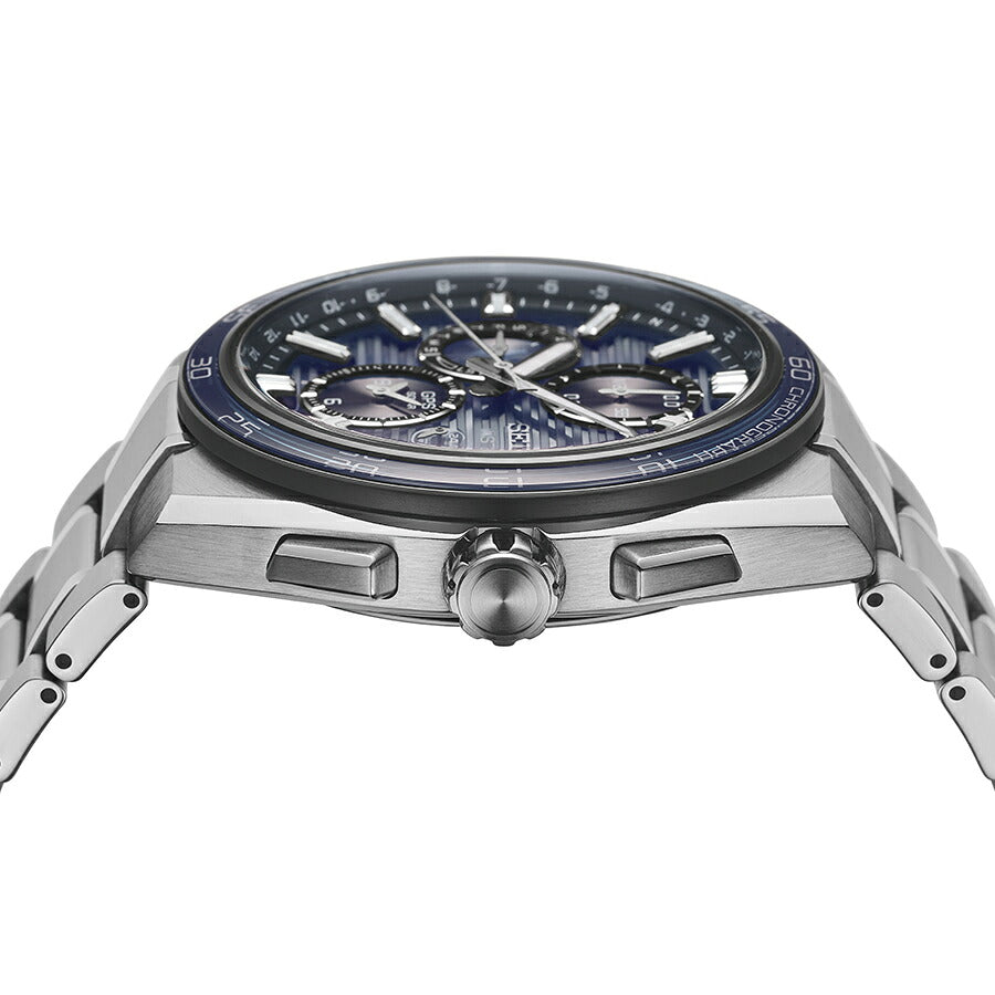 SEIKO ASTRON SBXC175 Blue GPS Solar Titanium Men's Watch