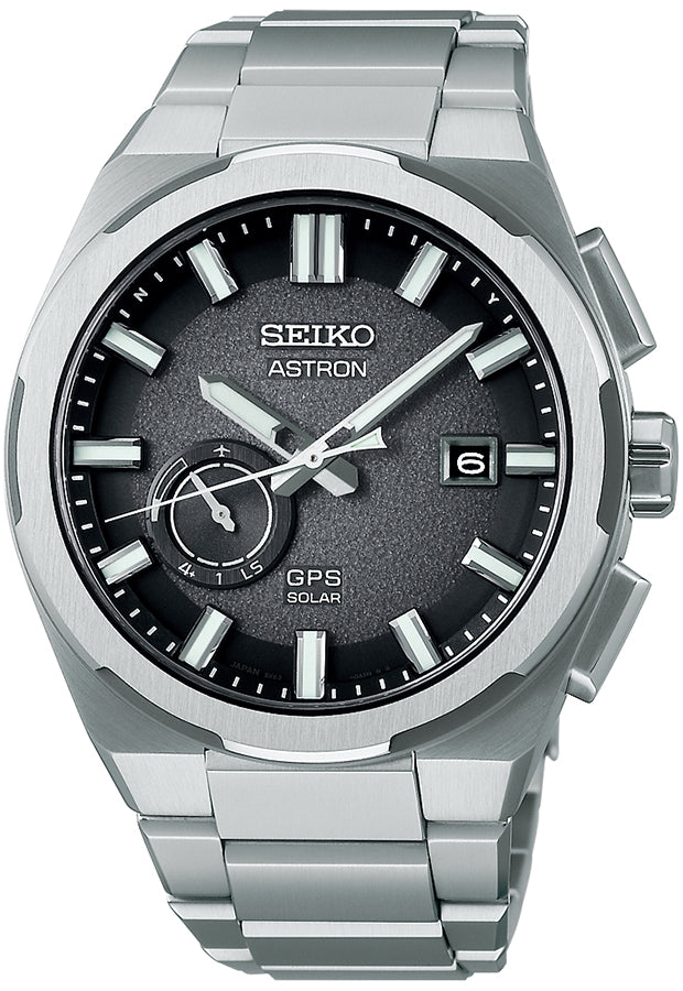 SEIKO ASTRON NEXTER SBXD025 Black Cosmic Design Moon Men's Watch