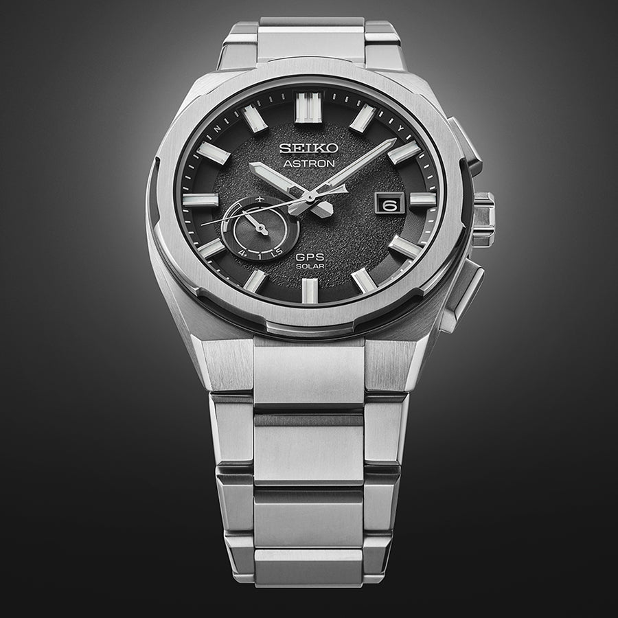 SEIKO ASTRON NEXTER SBXD025 Black Cosmic Design Moon Men's Watch