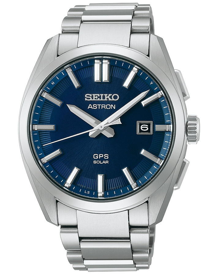 SEIKO ASTRON SBXD033 GPS Solar Titanium Dark Blue Men's Watch