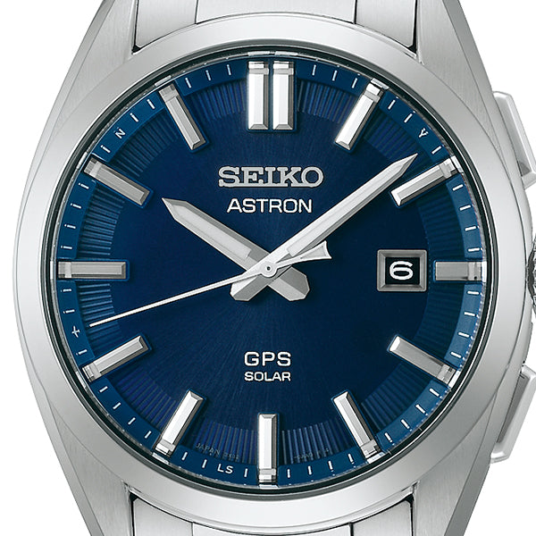 SEIKO ASTRON SBXD033 GPS Solar Titanium Dark Blue Men's Watch