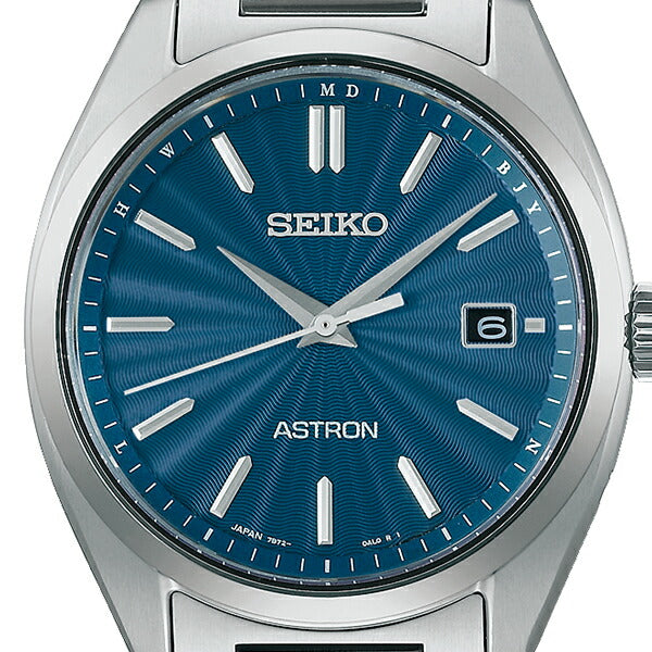 SEIKO ASTRON ORIGIN SBXY031 Blue Titanium Solar Power Save Men Watch