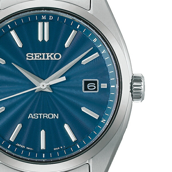 SEIKO ASTRON ORIGIN SBXY031 Blue Titanium Solar Power Save Men Watch