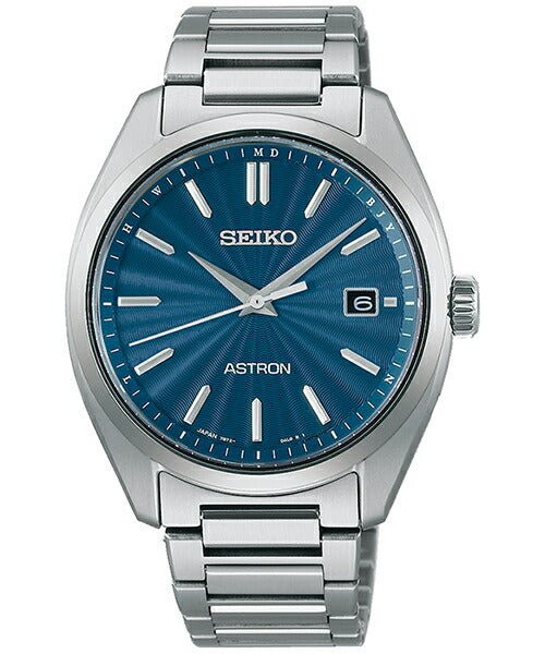 SEIKO ASTRON ORIGIN SBXY031 Blue Titanium Solar Power Save Men Watch