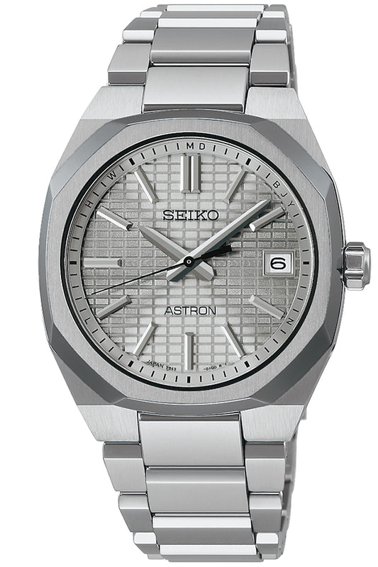 SEIKO Astron SBXY099 Silver Radio Titanium Mens Watch