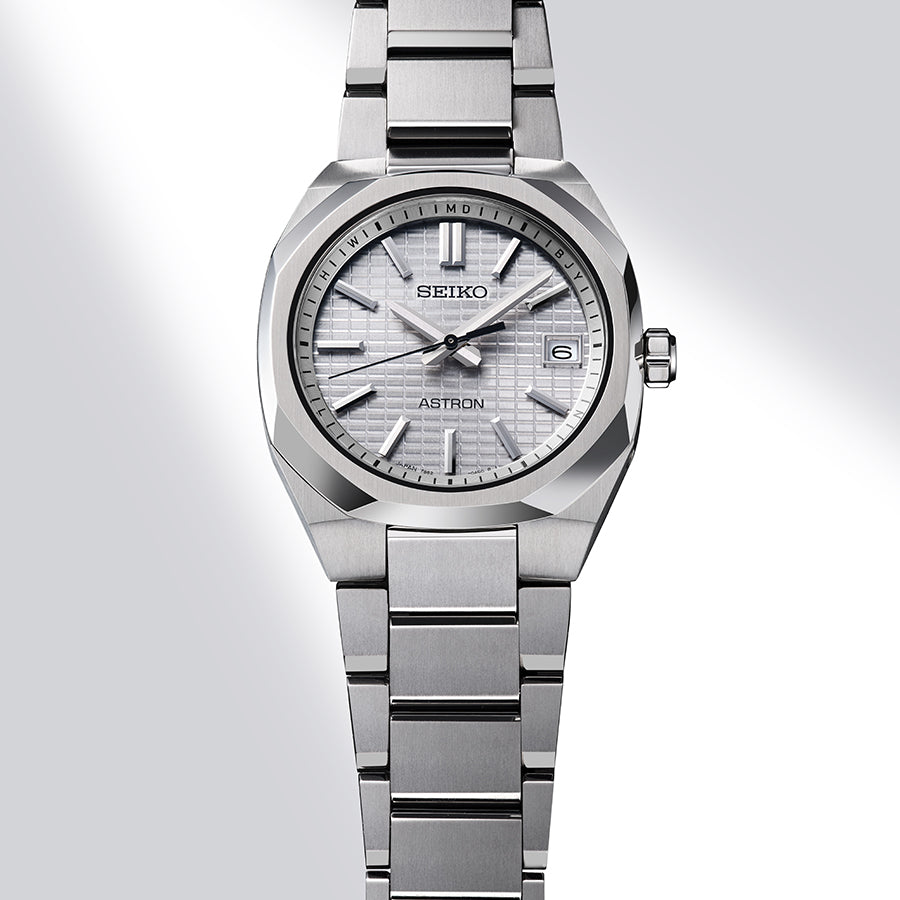 SEIKO Astron SBXY099 Silver Radio Titanium Mens Watch