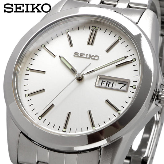 SEIKO SCXC007 Silver Stainless Steel Quartz