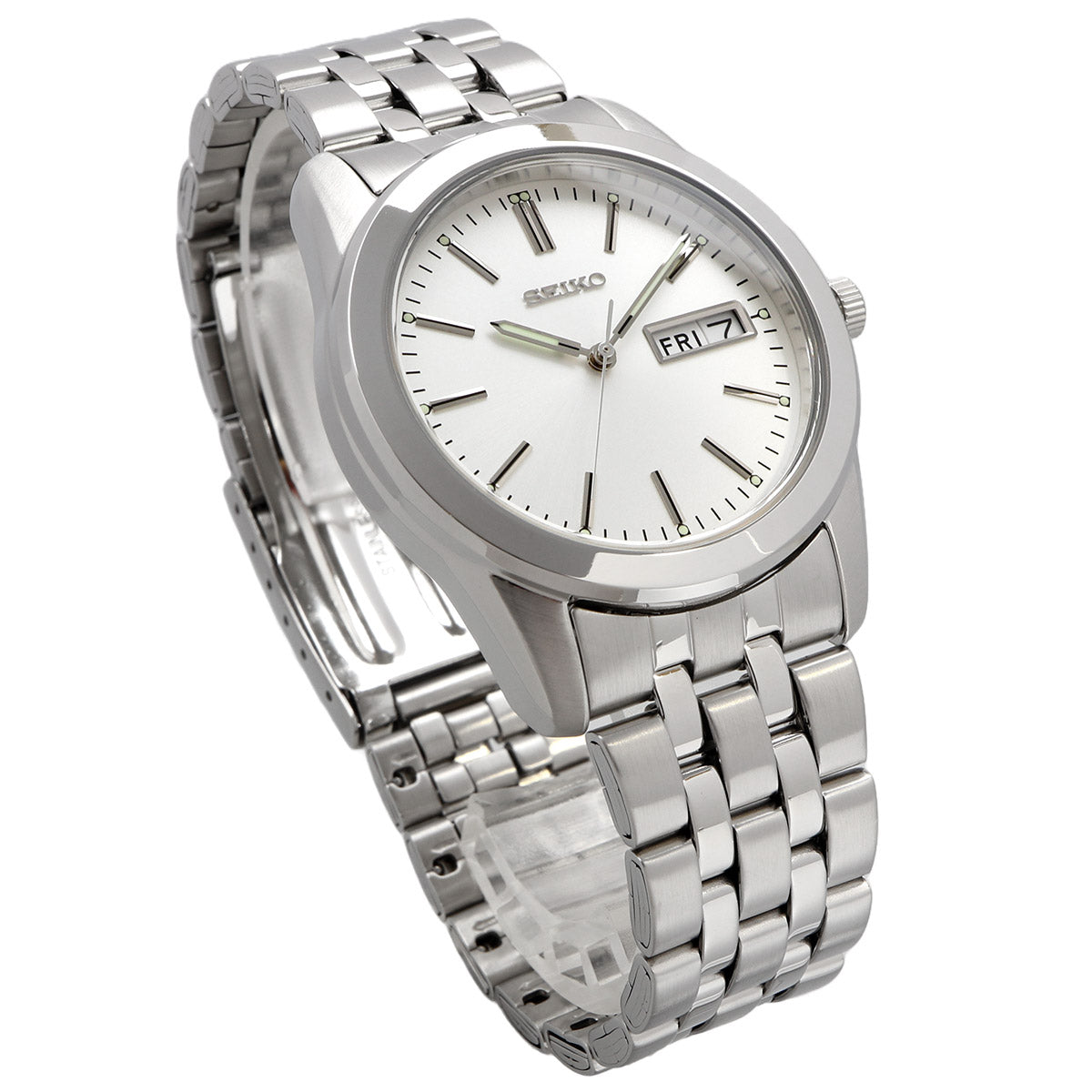 SEIKO SCXC007 Silver Stainless Steel Quartz