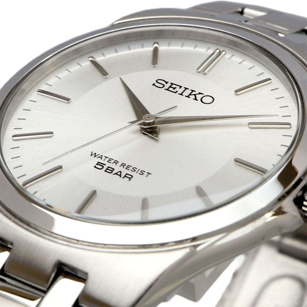 SEIKO SPIRIT SCXP021 Silver Sapphire Quartz Men's Watch