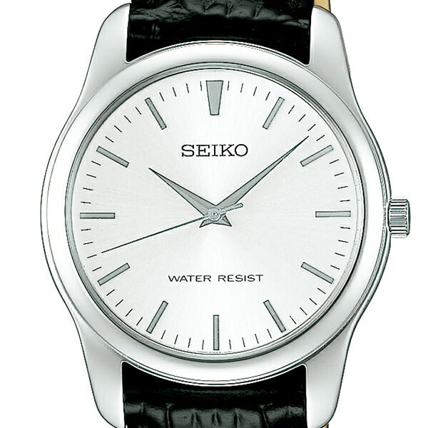 SEIKO SCXP031 Black Silver Stainless Steel Unisex Watch - The Clock House dial detail
