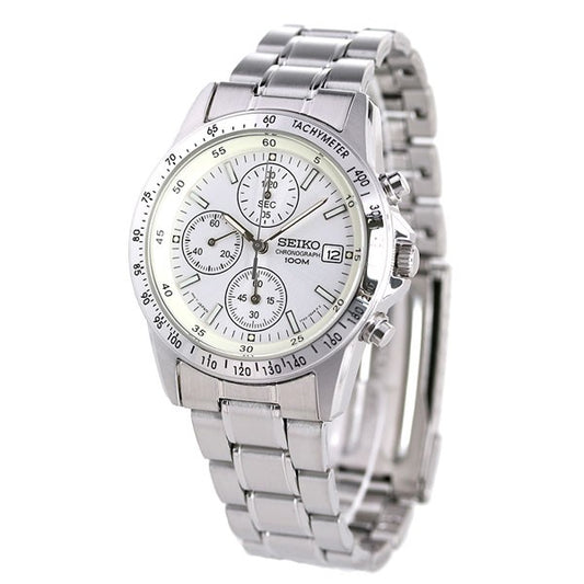 SEIKO Chronograph Silver Dial Men's Watch SND363P1