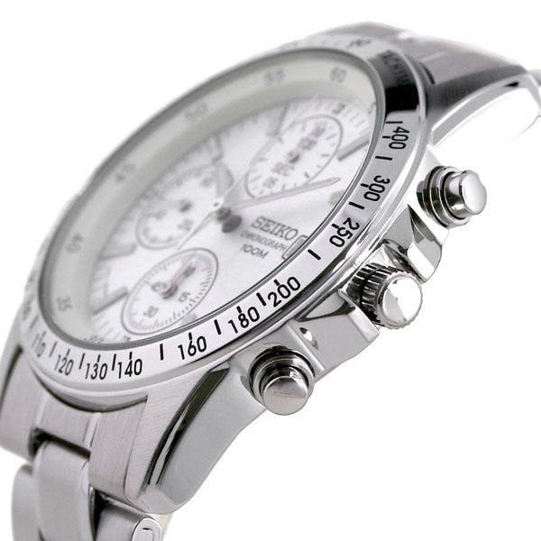 SEIKO Chronograph Silver Dial Men's Watch SND363P1