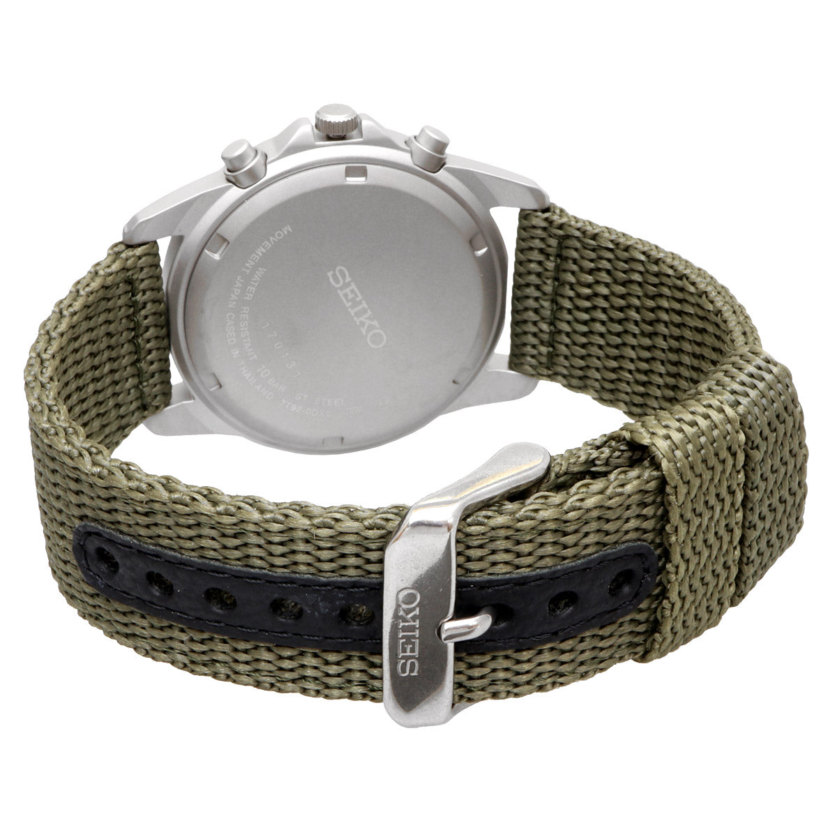 SEIKO SND377R Green Chronograph Men's Watch