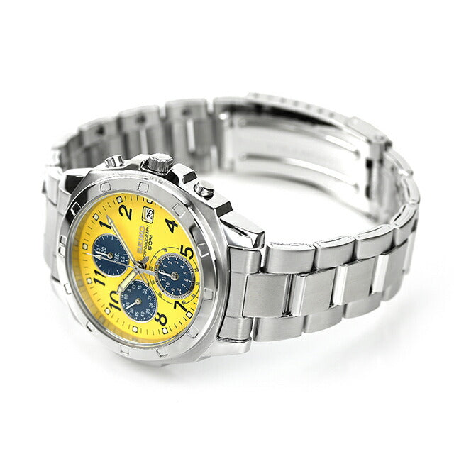 SEIKO SND409 Yellow Chronograph Men's Watch