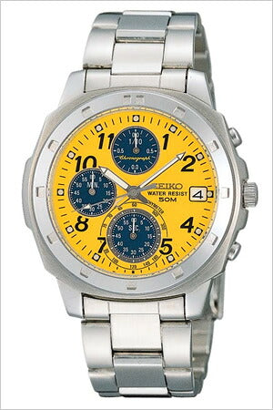 SEIKO SND409 Yellow Stainless Steel Quartz Men's Watch