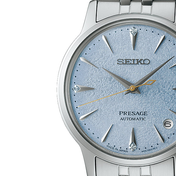 SEIKO PRESAGE SRRY049 Cocktail Time Silver Mechanical Women's Watch