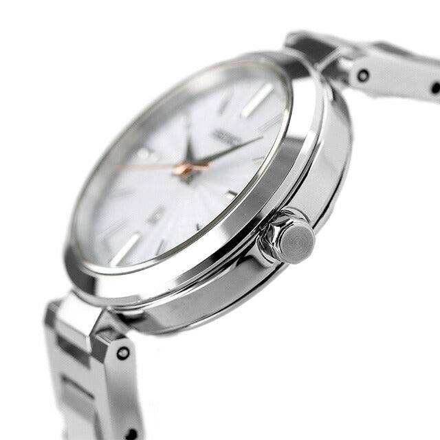 SEIKO LUKIA I Collection SSVR139 White Solar Comfotex Women's Watch